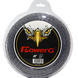 g 3.3mm 54m Twist Burgulu Telli Şeffaf Misina