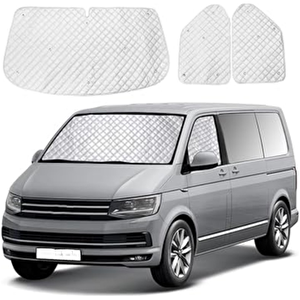 Bluebee Vw T5 T6 3 Parça 7 Katmanlı Termal Uv Güneşlik