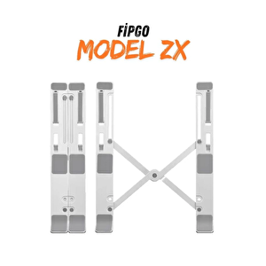 Fipgo Model Zx Alüminyum Ayarlı Laptop / Macbook / Hp / Dell Standı