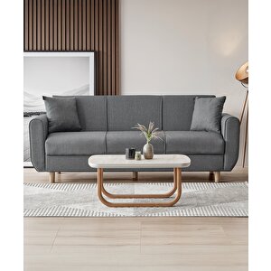 Flavia 3'lü Kanepe Salon, Oturma Odası Yataklı Bazalı