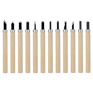 Fixonic Sakata Wd1008 12 Parça Mini Ahşap Oyma Seti