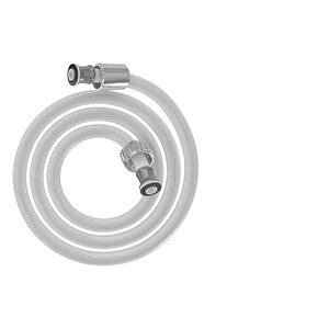 Beyaz Taharetmatik Duş Hortumu 1,20m