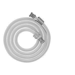 Beyaz Taharetmatik Duş Hortumu 1,75m