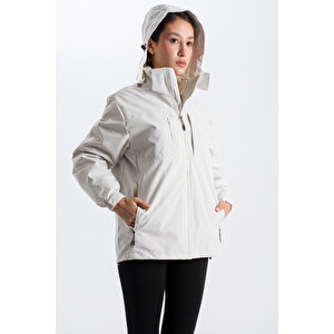 Kadın Cep Ve Baskı Detaylı Kaban A25589