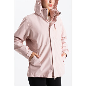 Kadın Göğüsü Cepli İçi Polarlı Kaban A96888