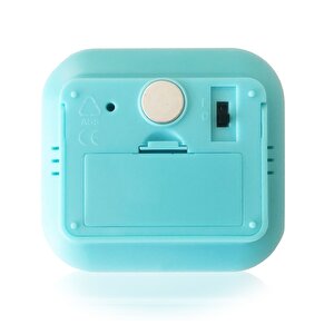 T026 Dokunmatik Aydınlatmalı Saat Termometre Higrometre