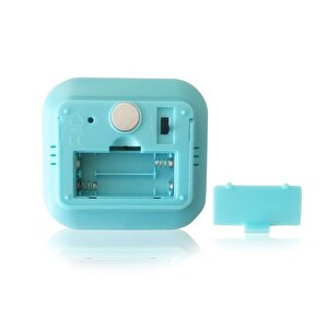 T026 Dokunmatik Aydınlatmalı Saat Termometre Higrometre