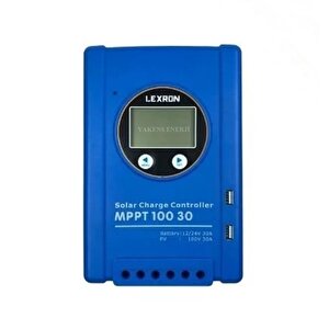 30A Amper Mppt 12/24V Şarj Kontrol Cihazı Solar Regülatör Lexron