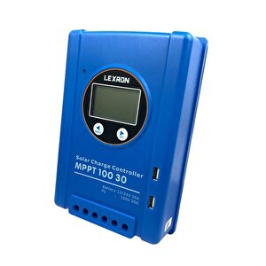 30A Amper Mppt 12/24V Şarj Kontrol Cihazı Solar Regülatör Lexron
