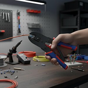 Workpro Wp292001 Rj45/rj11/rj12/rj22 Profesyonel Konnektör Sıkma Pensesi