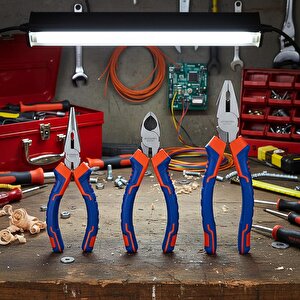 Workpro Wp201007 200mm/160mm Profesyonel 3’lü Pense Seti