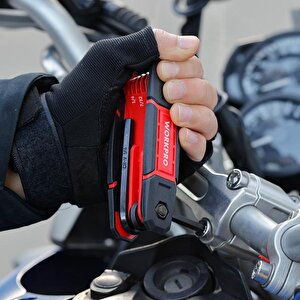 Workpro Wp222029 9 Parça Cr-v İnç Çakı Tipi Profesyonel Allen Anahtar Takımı