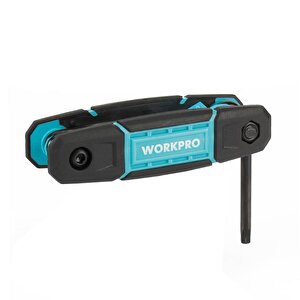 Workpro Wp222030 8 Parça Cr-v Çakı Tipi Torx Profesyonel Allen Anahtar Takımı