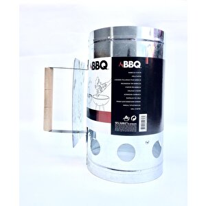 Ahşap Saplı Mangal Barbekü Ateşleme Bacası