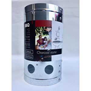 Ahşap Saplı Mangal Barbekü Ateşleme Bacası