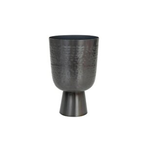 Lauren Antrasit Metal Saksı 15x29cm