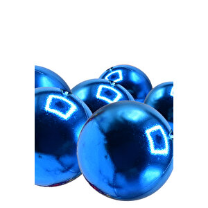 Waldern Cici Top Yılbaşı Çam Ağacı Süsü 8 Cm 6'lı