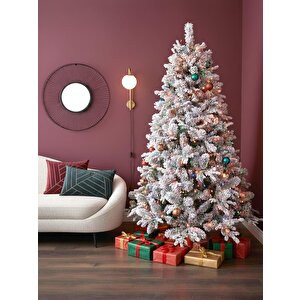 Arves Kar Kaplı Yılbaşı Ağacı 210cm