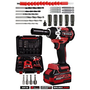 Pro 21v Çift Akülü Kömürsüz 450nm Somun Sökme Sıkma