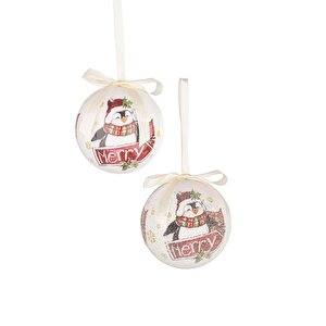 Maeve Yılbaşı Ağaç Süsü 14 Adet 7,5cm