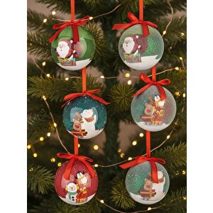 Blaine Yılbaşı Ağaç Süsü 6 Adet 7,5cm