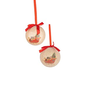 Annabelle Yılbaşı Ağaç Süsü 6 Adet 7,5cm