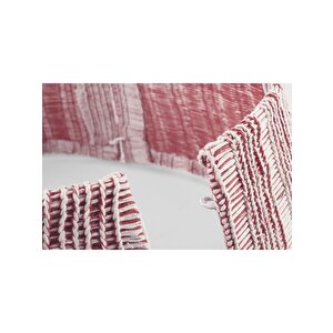 Lumy Kırmızı Yılbaşı Ağaç Altı Eteği Metal 52-67*25cm