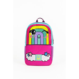 Gökkuşağı Desenli Okul Çantası 75997