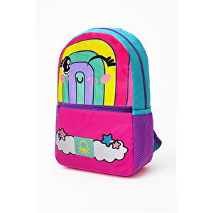Gökkuşağı Desenli Okul Çantası 75997