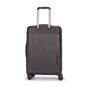 Benetton Orta Boy %100 Polipropilen Valiz Siyah 14bnt8001