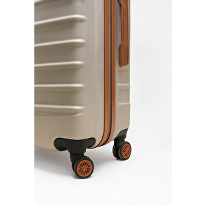 Orta Boy Valiz 4x2 Teker Vizon-taba 1168