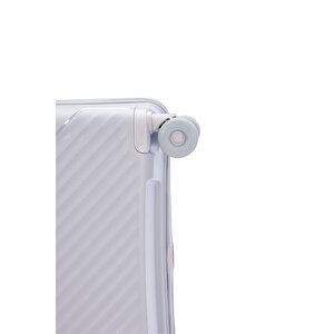 Benetton 2'li Set Büyük Ve Orta Boy %100 Polipropilen Valiz Açık Gri 14bnt8001