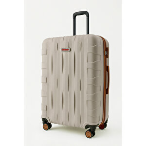 2'li Valiz Seti Büyük Boy - Orta Boy Vizon-taba 1167