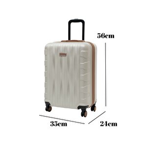 Kabin Boy Valiz 4x2 Teker Vizon-taba 1167