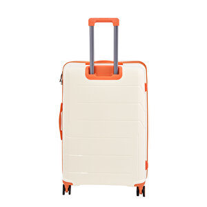 U.s. Polo Assn. Polipropilen Kırılmaz 3'lü Valiz Seti Beyaz 24060