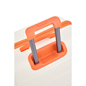 U.s. Polo Assn. Polipropilen Kırılmaz 3'lü Valiz Seti Beyaz 24060