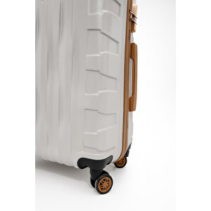 Orta Boy Valiz 4x2 Teker Vizon-taba 1167