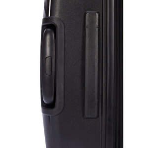 Benetton 2'li Set Büyük Ve Kabin Boy %100 Polipropilen Valiz Siyah 14bnt8002