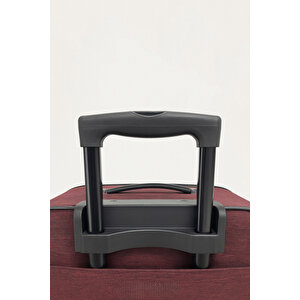 Louisiana Polo Battal Boy Bolonya Kumaş Valiz Bordo 2308