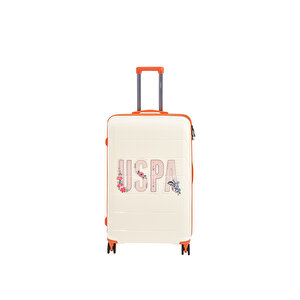 U.s. Polo Assn. Kabin Boy %100 Polipropilen Valiz Beyaz 24060