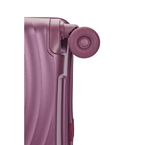 Benetton 2'li Set Büyük Ve Kabin Boy %100 Polipropilen Valiz Bordo 14bnt8002