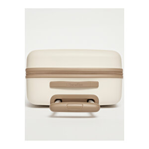 Benetton 3'lü Set Büyük Orta Ve Kabin Boy %100 Polipropilen Valiz 14bnt8001