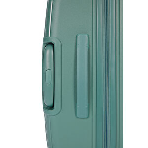 Benetton Büyük Boy %100 Polipropilen Valiz Yeşil 14bnt8001