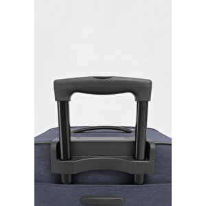 Louisiana Polo Battal Boy Kumaş Valiz Lacivert 2308