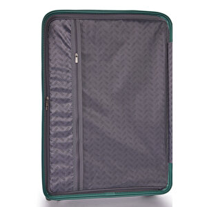 Benetton Orta Boy %100 Polipropilen Valiz Yeşil 14bnt8001