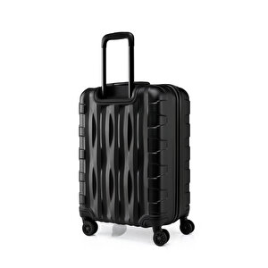 3'lü Valiz Seti Büyük Boy - Orta Boy - Kabin Boy Siyah-siyah 1167-s