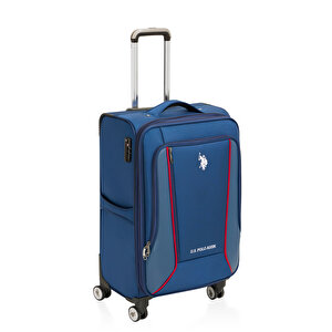 U.s. Polo Assn. 3'lü Valiz Seti Lüx Kumaş Valiz Lacivert 24019