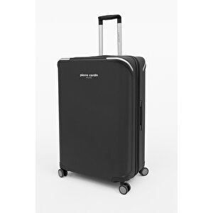 3'lü Set %100 Polipropilen Valiz Siyah 04pc7090