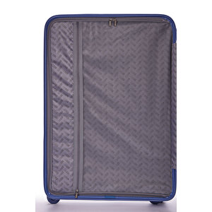 Benetton Orta Boy %100 Polipropilen Valiz Mavi 14bnt8002