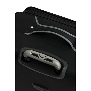 U.s. Polo Assn. 2'li Valiz Seti Büyük Ve Orta Boy Lüx Kumaş Valiz Siyah 24020